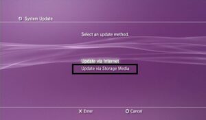 Update PS3 Via USB Drive