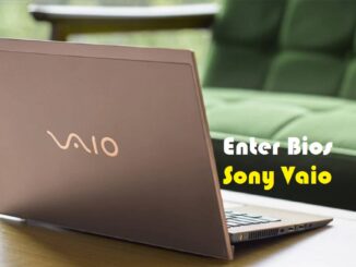 Enter Bios Sony Vaio