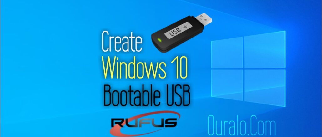 Create Windows 10 Bootable USB