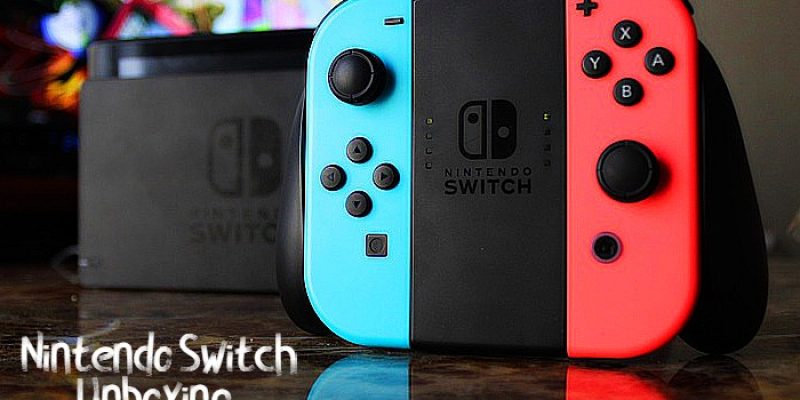 Nintendo Switch Console Unboxing and review